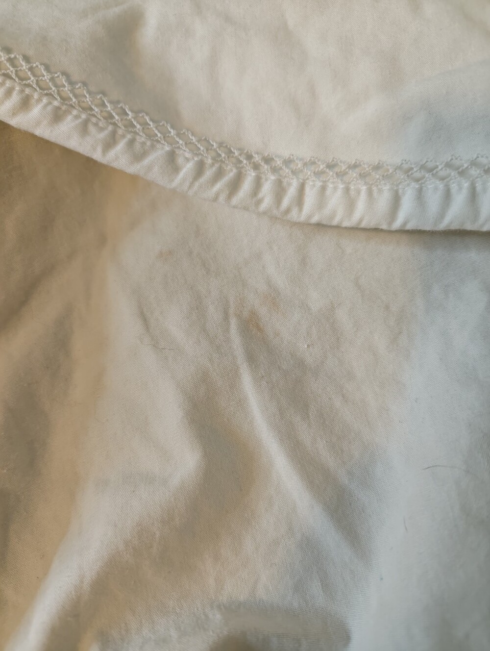 Vintage Cheryl Tiegs 80s Lace Trim Peter Pan/Sailor Collar Blouse Crop Top 12 - Picture 13 of 16
